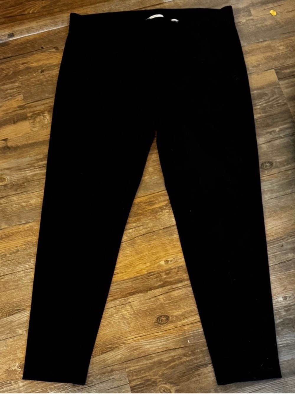 Vince black pull on pants